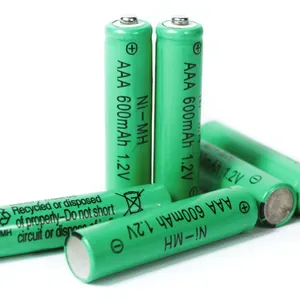 Cazip fiyat SGScertificate Ni-Mh akümülatör 1500Mah voltaj kararlılığı ni-mhaa 4/5A Nimh şarj edilebilir pil 1.2V