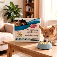 Probiotiques VitaFit pour chiens et chats, comprimés à absorption rapide et sûre pour la santé immunitaire et digestive, digestion sensible, 5g/pc