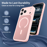 Coque de téléphone magnétique rose mignonne pour fille, emballage personnalisé, toucher doux, étui de protection pour objectif d'iPhone 18 17 16 15 14 13 Pro Max