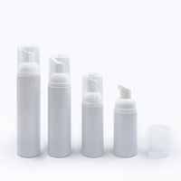 Hitam Putih 100Ml 120Ml 150Ml 200Ml Botol Pompa Busa Botol Berbusa dengan Kepala Sikat Silikon Dispenser Sabun Kosmetik Hewan Peliharaan