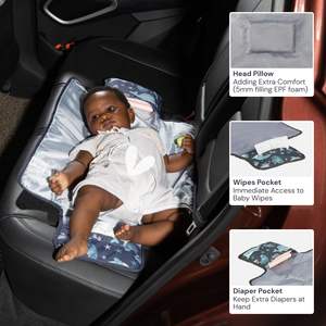 Tapis à langer portable pour bébé, échantillon gratuit, de qualité supérieure, imperméable, léger, tapis à langer pour bébé - Product Image 5