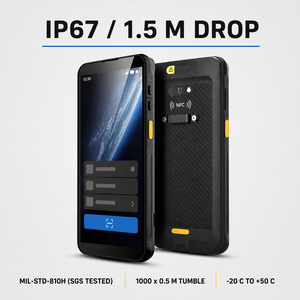 เครื่องอ่าน RFID ระบบแอนดรอยด์ 14 5G แบบพกพา พร้อมโมดูล UHF เครื่องสแกนบาร์โค้ด 2 มิติ NFC IP67 แบตเตอรี่ 5000 มิลลิแอมป์ สำหรับตลาดที่พูด<span class=keywords><strong>ภาษา</strong></span>สเปน - Product Image 6
