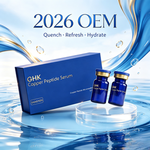 Suero de Péptidos de Cobre GHK con Ácido Tranexámico para Corregir Manchas Oscuras, Unificar el Tono y Aclarar la Piel OEM - Product Image 4