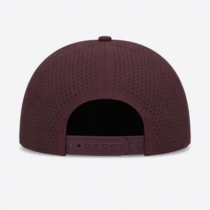 Casquette de camionneur ajustable 5 panneaux avec logo personnalisé en PVC 3D, étanche, dos en maille, pour l'extérieur, vente en gros T&L - Product Image 3