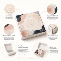 Caja de Envío Personalizada Ecológica de Alta Gama con Estampado en Caliente Especial que Realza la Apariencia Premium y Lujosa de su Marca
