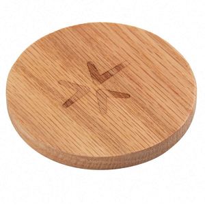 Posavasos de Madera con Corte Láser Personalizado para Bebidas, Suministros de Cocina al por Mayor - Product Image 1