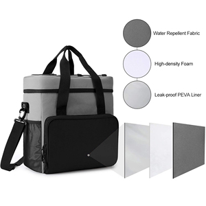 Insulated Soft 24/35/46-can <b>Cooler</b> Bag Portable Leakproof Waterproof Large Lunch <b>Cooler</b> Backpack For Picnic Beach Trip - Product Image 2