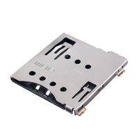Conector de tarjeta SIM MUP de 6 pines, lector de tarjetas micro SIM para medidor inteligente, POS, GPS, soporte para tarjeta SIM. Gran venta en India, Singapur, Vietnam.