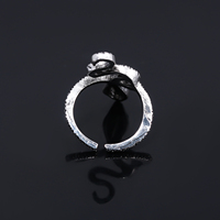 Jeu en alliage de zinc de haute qualité Dark Souls 3 Bague serpent de style rétro populaire pour homme