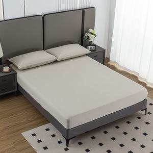 Drap-housse brodé antibactérien 95% coton 5% fibre d'argent 400TC pour mise à la terre, usage domestique et hôtelier - Product Image 2