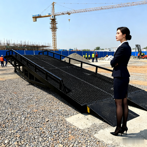 ทางลาดไฟฟ้าไฮดรอลิกมือถือได้ปรับระดับด้วยกล้องโทรทรรศน์กับ10T การจัดอันดับความจุโหลดรุ่น DH - Product Image 4