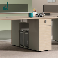 Cloison de bureau écologique en tissu acoustique pour poste de travail durable, design modulaire