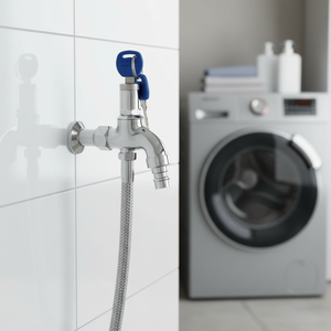 <span class=keywords><strong>Robinet</strong></span> d'eau en alliage au design moderne et épuré avec serrure et <span class=keywords><strong>clé</strong></span> <span class=keywords><strong>pour</strong></span> machine à laver extérieure antivol - Product Image 5