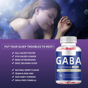 Gummies pour le sommeil OEM 10 mg de mélatonine, complément alimentaire pour le sommeil, sans sucre, gommeux pour adultes et adolescents, non destiné aux femmes enceintes - Product Image 2