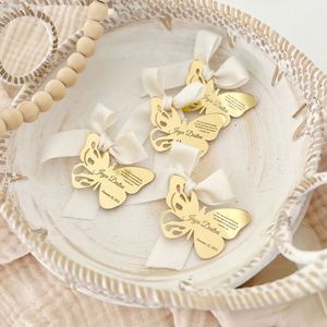 Accessoires de décoration personnalisés en acrylique papillon, gravés au laser, pour collection, mode, nom, logo, bijoux DIY - Product Image 3
