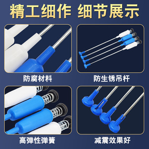 Little Swan Hanging Spring Rods for Washing Machine TB80-V1059H/13558M/Q8168H/Q1098S <b>Ironing</b> & Washing <b>Equipment</b> Parts - Product Image 5