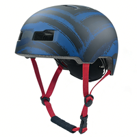 Casque de cyclisme multi-sports léger en polycarbonate pour skateboard, roller, patin à roulettes, BMX, vélo, pour adultes et jeunes
