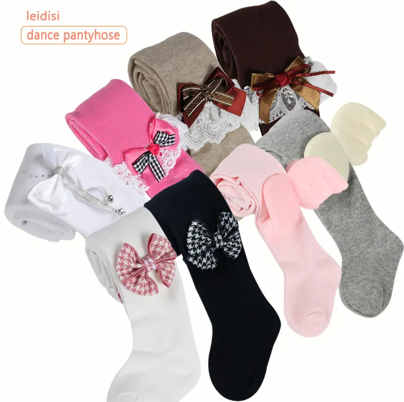 Celana Legging Anak Perempuan Katun Model Korea, Celana Legging Anak Perempuan Katun Motif Timbul Renda Nyaman