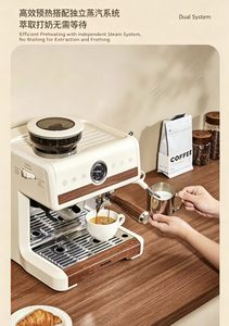 Máquina de Espresso Automática FEST con <span class=keywords><strong>Molinillo</strong></span> - Cafetera Profesional para Cappuccino, Uso Doméstico y Comercial - Product Image 6