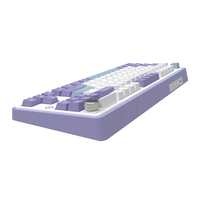 Clavier mécanique Ajazz AK870 TKL, trois modes, 2.4G, BT, filaire, hot-swap, Gasket, RGB, touches PBT, clavier de jeu pour ordinateur portable PC