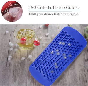 150 Grid <b>Small</b> Silicone Ice Cube Molds Heart Shaped Silicon Tiny Ice Trays Candy Maker No Break Easy to Use - Product Image 5