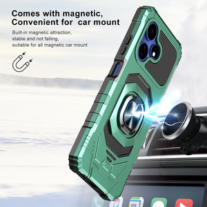 Pour Boost Celero 5G + 2024 SCHOK Volt SV55 étui de téléphone portable Protection complète du corps porte-anneau en métal magnétique couverture de montage de voiture - Product Image 4