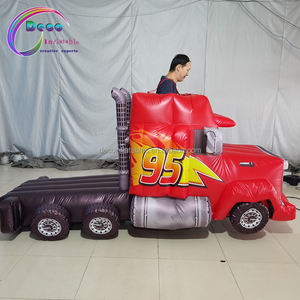 Disfraz Inflable <span class=keywords><strong>de</strong></span> Camión <span class=keywords><strong>de</strong></span> <span class=keywords><strong>Bomberos</strong></span> <span class=keywords><strong>Gigante</strong></span> Rojo Personalizado, Material Oxford para Espectáculos <span class=keywords><strong>de</strong></span> Carreras y Promociones al Aire Libre, Incluye Inflador <span class=keywords><strong>de</strong></span> Globos - Product Image 2