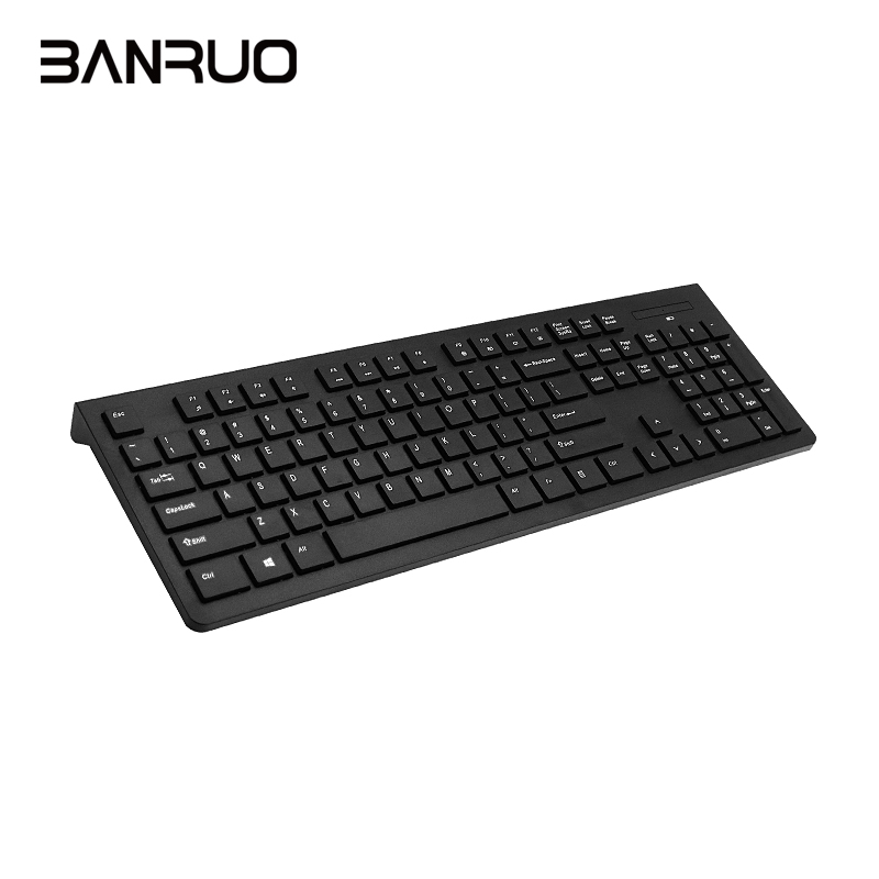 Бестселлер Amazon, тонкая USB-клавиатура, мини-клавиатура Poratbe BT3.0 BT5.0, двойной режим 2,4 ГГц, беспроводная клавиатура