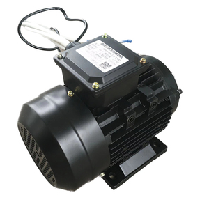 มอเตอร์แม่เหล็กถาวรไร้แปรงถ่านคุณภาพสูง 110v 10 แรงม้า สำหรับเครื่องใช้ไฟฟ้าในบ้าน เรือ จักรยานไฟฟ้า พร้อมประสิทธิภาพ IE2 รุ่น YB132 10 - Product Image 2