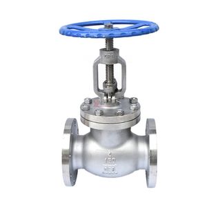 Alta temperatura API ANSI 150LB 304 316 Acero inoxidable WCB JIS 10K 1,6-6.4mpa Válvula de globo con brida manual de aceite de vapor de agua - Product Image 6