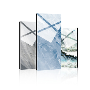 Panneaux muraux en marbre veiné haute brillance, style Song, pour <span class=keywords><strong>la</strong></span> décoration murale <span class=keywords><strong>de</strong></span> fond <span class=keywords><strong>de</strong></span> télévision – Approvisionnement direct usine - Product Image 2