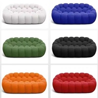 Canapé à trois places Roachburg Bubble, fauteuil de relaxation, fauteuil lounge BUBBLE, salon de détente, canapé design tendance, canapé de football