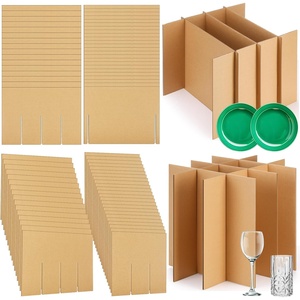 Kits de Separadores para Vasos y Platos para <span class=keywords><strong>Mudanza</strong></span> (Caja No Incluida), Separadores de Cartón para Empacar Vasos y Platos - Product Image 1