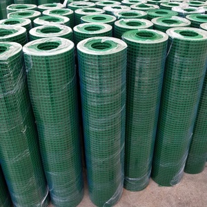 Clôture de protection pour animaux de compagnie, en PVC vert, en rouleau de grillage soudé, surface lisse, clôture de sécurité pour chiens et animaux de la cour - Product Image 6