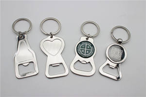 제조업체 맞춤형 아연 합금 맥주병 모양 병따개 열쇠고리 다양한 클럽용 - Product Image 6