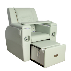 Sillón de Pedicura Multifuncional de Lujo para Salón, <span class=keywords><strong>Silla</strong></span> de SPA con Masaje de Pies por Vibración Eléctrica, Bañera para Pies e Iluminación LED - Product Image 1