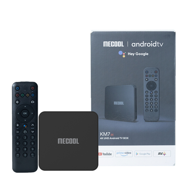2024 New Mecool KM7 Se Android Certified ATV 4K Android 11 TV Box 2gb Ram 32gb Rom Smart google Certified Tv Box Set-top Box KM7