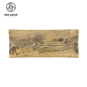 Gran oferta logotipo personalizado Hotel estilo japonés restaurante vajilla grano de madera rectángulo Sushi <span class=keywords><strong>comida</strong></span> servir melamina plástico - Product Image 2