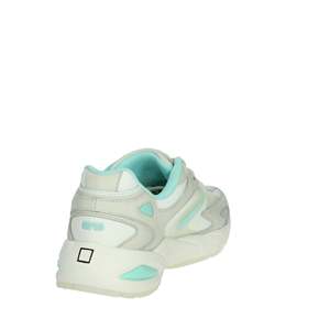 <b>D</b>.A.T.<b>E</b>. Donna Sneakers W401-SN-ET-WW Bianco Celeste 37 White <b>Light</b> Blue Canvas Trendy Shoes - Product Image 3