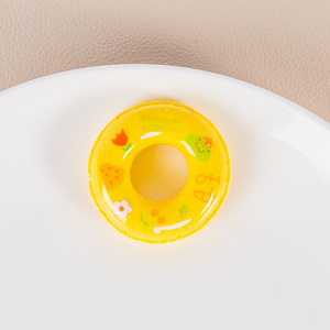 Et anneau <span class=keywords><strong>de</strong></span> natation <span class=keywords><strong>de</strong></span> canard Cartoon Handmade DIY Cream Glue Homemade Mobile Shell Patch Hairpin Jewelry Resin Toys Blind Bags - Product Image 6