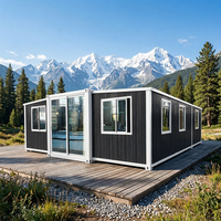 40ft Modern Mobil Genişletilebilir Konteyner Ev Hızlı Kurulumlu Madencilik Kampı Uzak İstasyon Otel Dükkan Kullanımı İçin (3 Yıl Garantili)