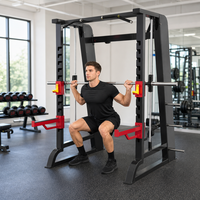 Vente chaude usine : Cage de musculation en acier et Machine Smith commerciale pour rack multifonctionnel, équipement de salle de sport