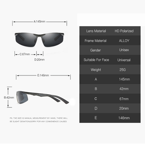 Style sportif cyclisme en plein air haute qualité étranger magnétique coloré lunettes femmes et hommes aluminium magnésium lunettes de soleil polarisées - Product Image 3