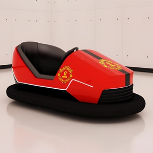 Coche Eléctrico de Choque Estilo Fútbol con Carrocería de Acero Reforzado para Niños, Uso en Exteriores, Parques de Atracciones Comerciales y de Ocio Familiar - Product Image 4