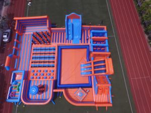 מותאם אישית מגשרים מתנפחים בית מתנפחים כיף עיר מתנפחים/מכשול מתנפחים/pvc חיצוני מתנפחים טרמפולינה - Product Image 2