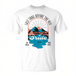 Camiseta Last Trail Before The Veil Bride, camiseta a juego para despedida de soltera - Product Image 2
