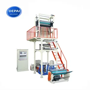 HDPE high-quality plastic film blowing machine for making vest bag