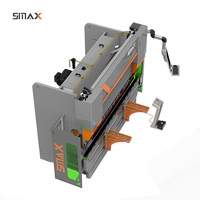 SMAX HDS-130T/2500 Machine de découpe de tôles entièrement automatique, synchronisée, CNC, électrique, hydraulique, servo-contrôlée, haute précision, entièrement en acier inoxydable