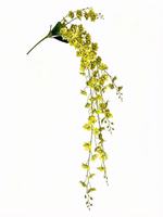 107 mini-orchidées Phalaenopsis artificielles, fausses fleurs pour la décoration de la maison, des mariages, des murs, des vases et des arrangements