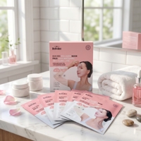 Masque Hydrogel au Collagène ROROBEE Effet Lifting, Blanchissant et Anti-Âge, Patchs Contre les Rides des Yeux et Nasolabiales, Lot de 5, Unisexe, K-Beauty